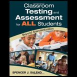 Classroom Testing and Assessment for All Students