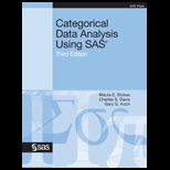 Categorical Data Analysis Using SAS System