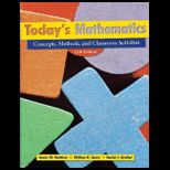 Todays Mathematics Concepts, Classroom Methods, and Instructional Activities   With CD