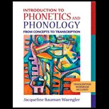 Introduction to Phonetics and Phonology  From Concepts to Transcription