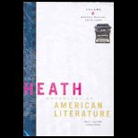 Heath Anthology of American Literature  Volumes C and D