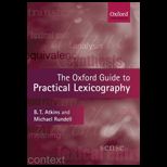 Oxford Guide to Practical Lexicography