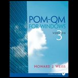 POM QM for Windows, Version 3   With CD