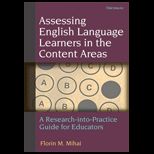 Assessing English Language Learners in the Content Areas