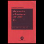 Mathematics of Investment and Credit Solutions Manual
