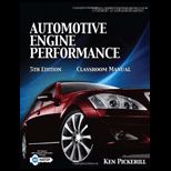 Automotive Engine Performance   Classroom Manual