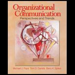 Organizational Communication  Perspectives and Trends