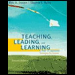 Teaching, Leading, and Learning In Pre K 8 Settings  Strategies For Success
