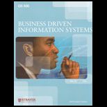 Cis500 Business Driven Information Systems   With CD (Custom Package)