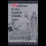 Medicine in English Middle Ages