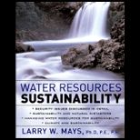 Water Resources Suystainability