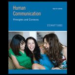 Human Communication Principles and Contexts Principles and Contexts