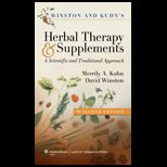Winston and Kuhns Herbal Therapy and Supplements A Scientific and Traditional Approach