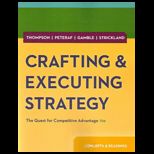 Crafting and Executing Strategies Concepts and Rdgs