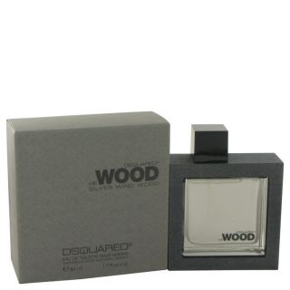 He Wood Silver Wind Wood for Men by Dsquared2 EDT Spray 1.7 oz