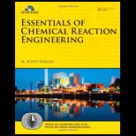 Essentials of Chemical Reaction Engineering    With DVD