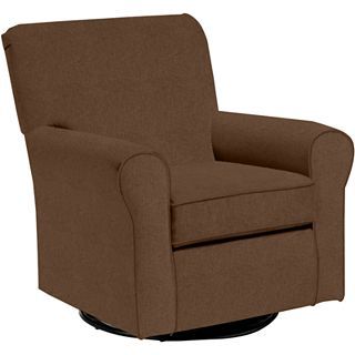 Best Chairs, Inc. Modern Club Swivel Glider, Mink