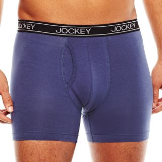 Jockey 2 pk. Slim Boxer Briefs, Blue, Mens