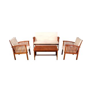 Carolina 4 pc. Outdoor Sofa Set