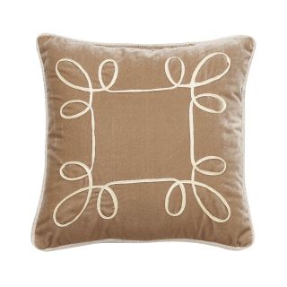 Croscill Classics Pearl 16 Square Decorative Pillow, Gold
