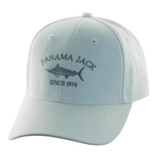 PANAMA JACK Cotton Baseball Cap, White, Mens