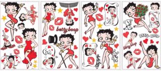 Betty Boop Peel and Stick Appliques