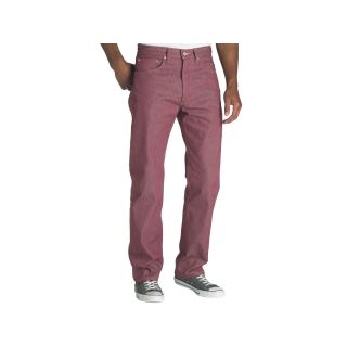 Levis 501 Shrink To Fit Jeans, Bourdeaux, Mens