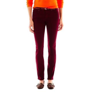 Sophie Perfect Skinny Jeans, Burgundy Passion, Womens