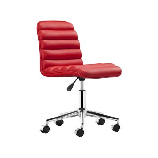 Zuo Admire Red Office Chair