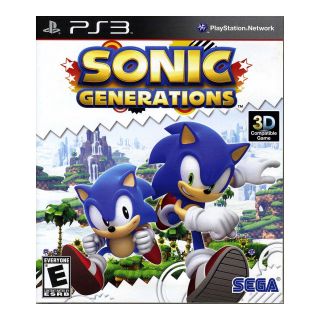 PS3 Sonic Generations Video Game
