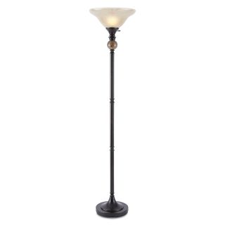 JCP Home Collection  Home Marble Torchiere Floor Lamp, Bronze