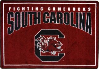 South Carolina Fighting Gamecocks Mascot Rug