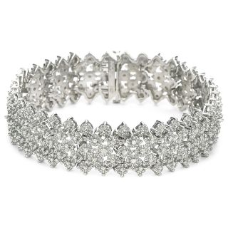 ONLINE ONLY   1 CT. T.W. Diamond Bracelet Sterling Silver, Womens