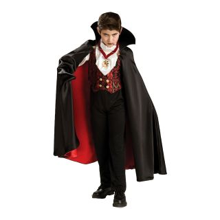 Transylvanian Vampire Child Costume, Red/Black, Boys