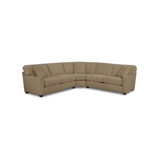 Possibilities Sharkfin Arm 3 pc. Right Arm Sofa Sectional with Sleeper, Thistle
