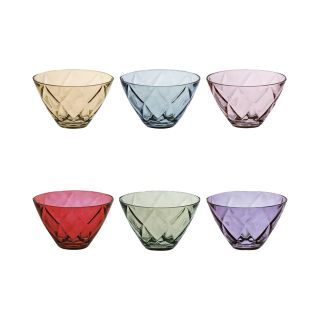 Euforia Set of 6 Glass Individual Bowls