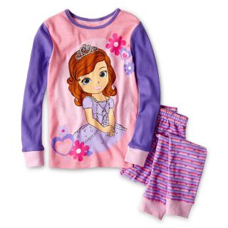 Disney Sofia 2 pc. Pajamas   Girls 2 10, Pink, Girls