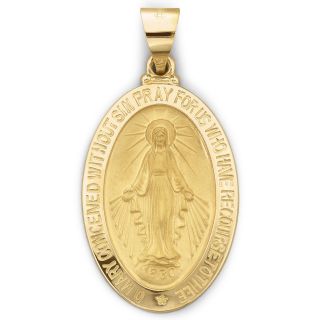 14K Yellow Gold Miraculous Medallion
