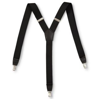 Dockers 1  Beaded Suspenders, Black, Mens