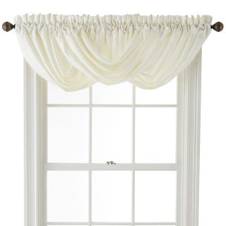 Sutherland Rod Pocket Toga Valance, Ivory