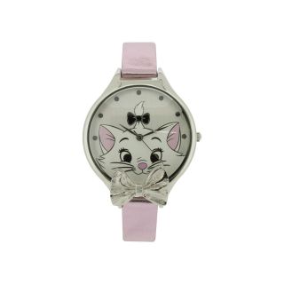Disney The Aristocats Marie Pink Strap Watch, Womens