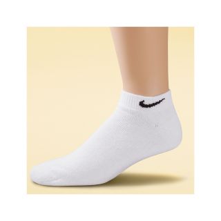 Nike 6 pk. Low Cut Socks, White, Mens