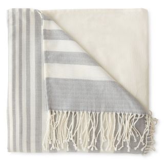 JCP Home Collection  Home Acrylic Striped Throw, Gray