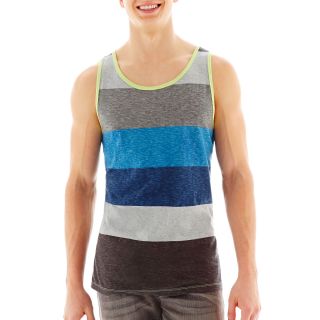 ARIZONA The Original Jean Co. Rugby Tank Top, Med Heather, Mens