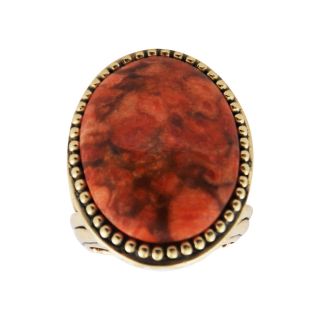 Art Smith by BARSE Sponge Coral Statement Ring, Womens