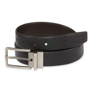 Van Heusen Reversible Leather Belt, Black/Brown, Mens