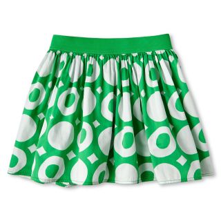 Total Girl Print Skirt   Girls 6 16 and Plus, Green, Girls
