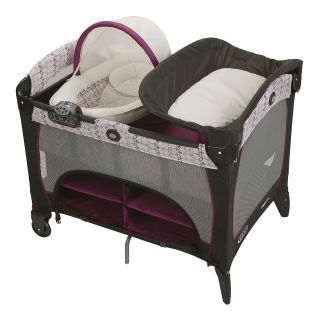 Graco Pack n Play Playard w/ Newborn Napper Station DLX   Nyssa