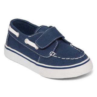 Okie Dokie Toddler Boys Neal Boat Shoes, Navy, Navy