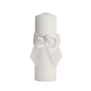 IVY LANE DESIGN Ivy Lane Design Charming Pearls Pillar Candle, White